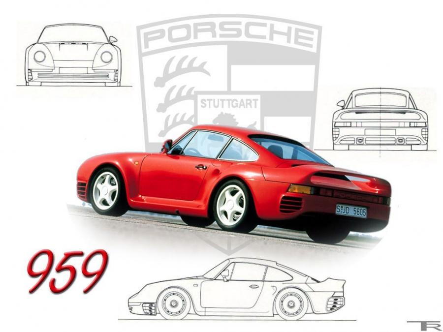  Porsche 959 1986 года  (фото 7 из 70)